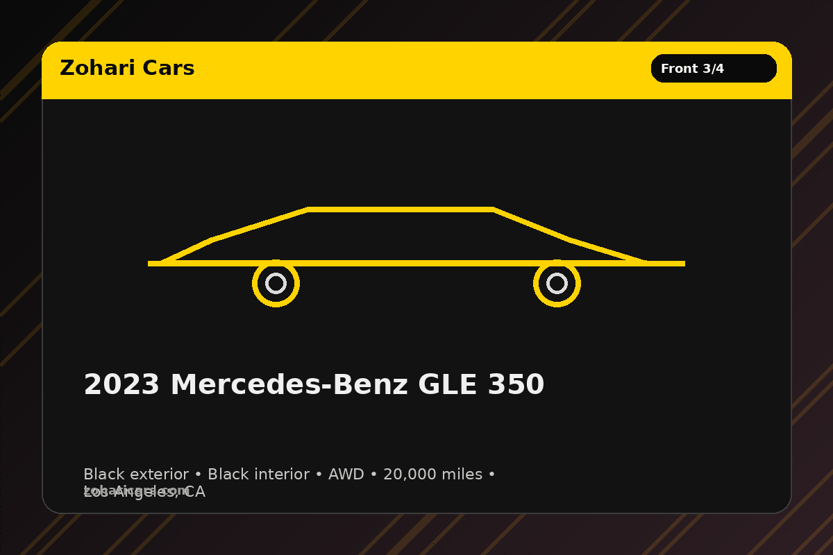 2023 Mercedes-Benz GLE 350 Base cover